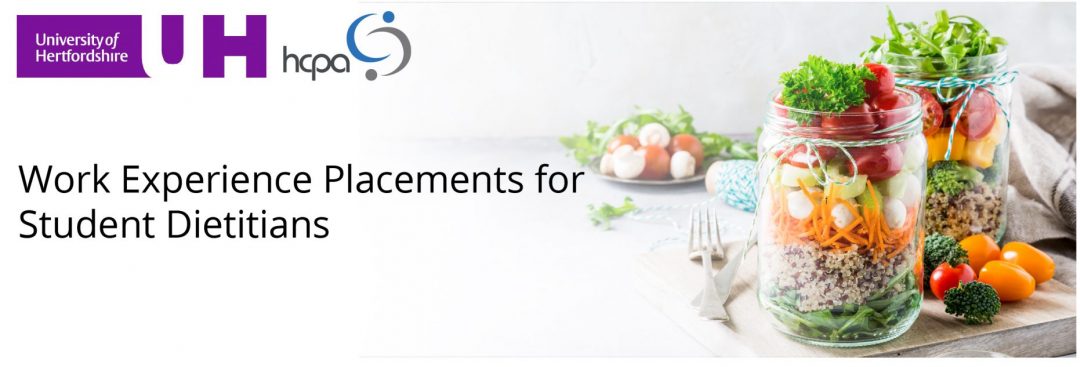 Work Experience Placements for Student Dietitians