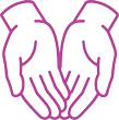 open hands icon