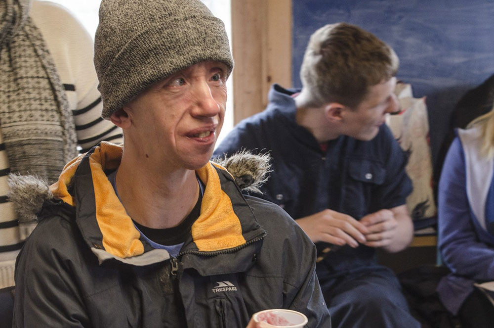 a man with a learning disability