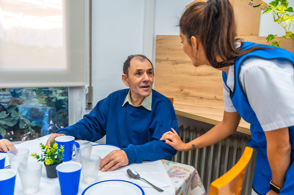 a carer looking after somone with mental health issues